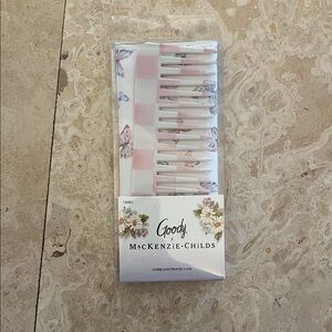 MacKenzie-Childs Butterfly Comb and Carrying Case